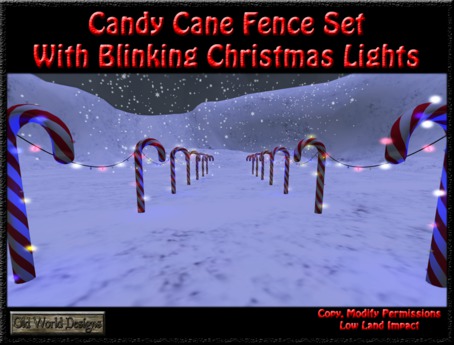 Second Life Marketplace Old World Designs Candy Cane And Old World Designs Candy Cane
