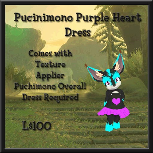 Puchimono Purple Heart Dress