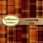 *Wallflowers* Autumn Oak Plaid