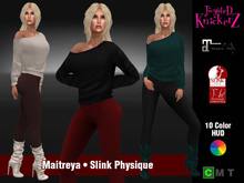 ::TK:: Lorna Off-Shoulder Sweater Combo