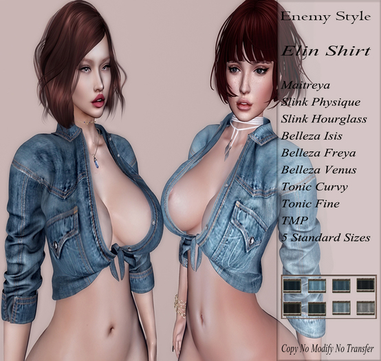 Enemy Style: Elin Shirt (ADD/REZZ)