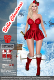 [Nirvana Fashion] - [Bella Christmas Outfit]FITTED-Christmas Dress