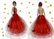 *Heart* - Gala Gown Red