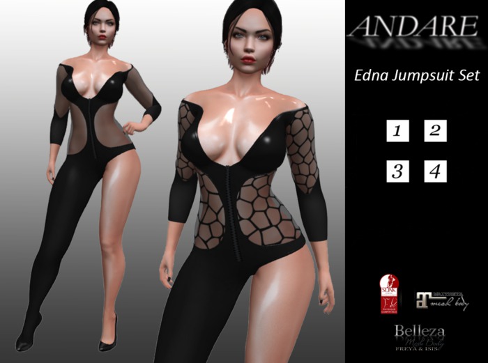 ANDARE - Edna Jumpsuit Set PACK