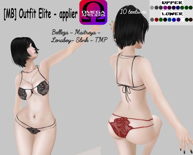 [MB Applier Lingerie Colors -