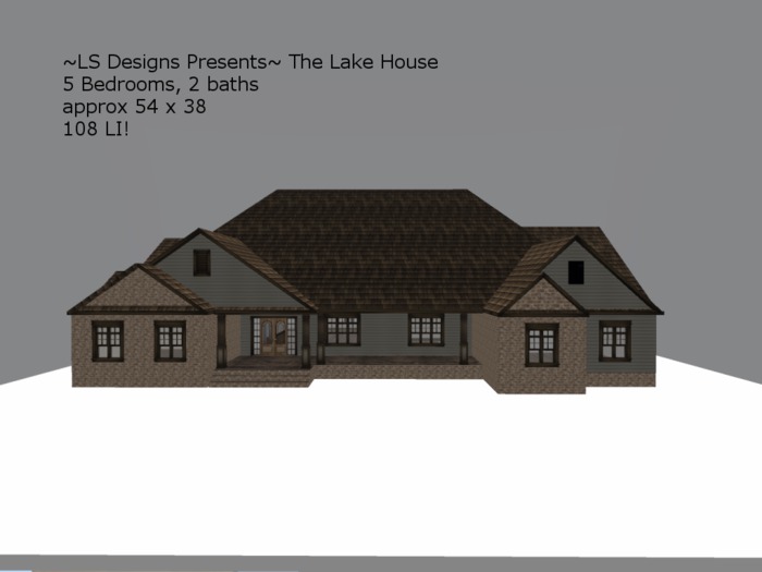 Lfs House Layout Second Life Marketplace - ~LS Designs~ Lake House