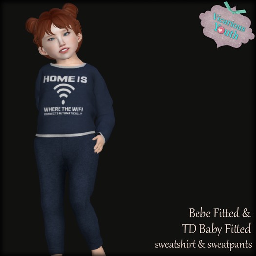 {V*Y} Braylen Pants - Home is Where Wifi Connects - Toddler
