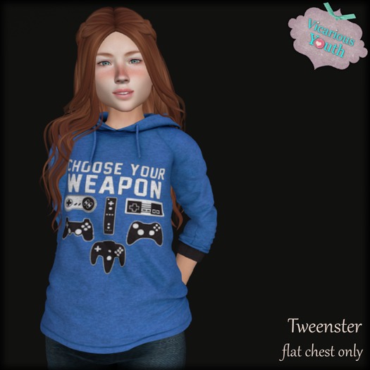 {V*Y} Tweenster Hoodie - Choose Your Weapon