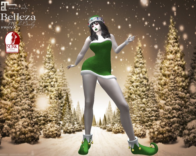 --{Mefy's}--Christmas Outfit 5 [Maitreya, Belleza, Slink]