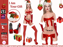 [Nirvana Fashion] - Female Christmas Lingerie - [I Am Your Gift]*-OMEGA-MESH AVATARS