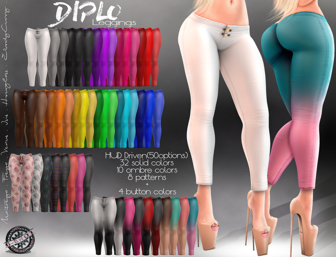 [G-SHOT] Diplo Leggings {50 Styles FATPACK}