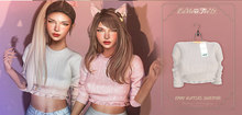 Tee*fy Emmy Ruffles Sweater - White