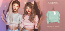 Tee*fy Emmy Ruffles Sweater - Minty