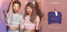 Tee*fy Emmy Ruffles Sweater - Peri