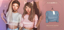 Tee*fy Emmy Ruffles Sweater - Sky