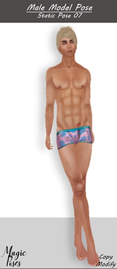 Magic Poses-Male Model Pose-07