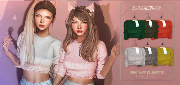 Tee*fy Emmy Ruffles Sweater  -  Mix Pack