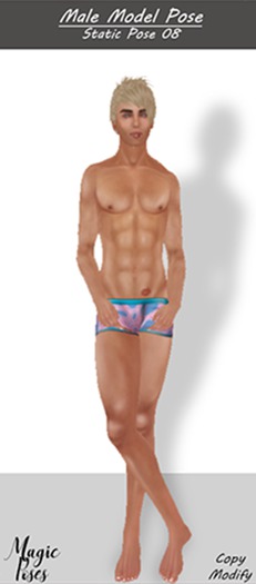 Magic Poses-Male Model Pose-08