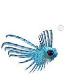 (7S) Rare Fish: Blue Lionfish
