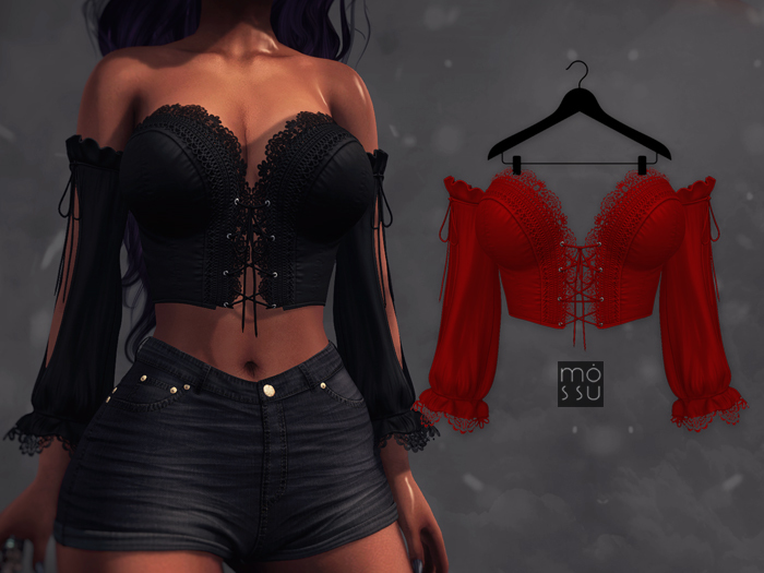 Mossu - Amanda.Top - Red (Wear)