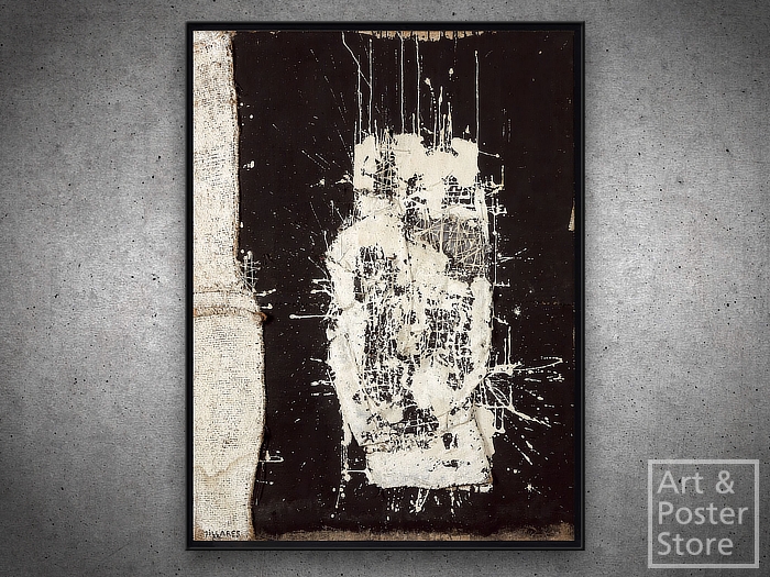 CUADRO 23 Abstract Collage | Mesh Wall Canvas Panel