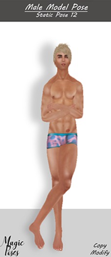 Magic Poses-Male Model Pose-12