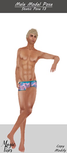 Magic Poses-Male Model Pose-13