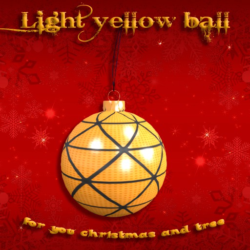 *Strela* Light yellow ball