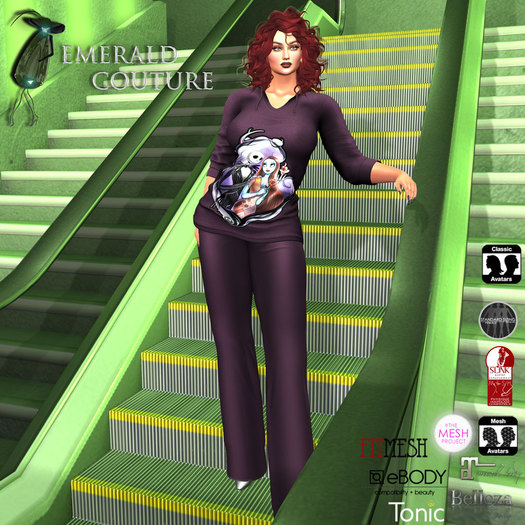 EC Ara Outfit Purple [Wear Me]