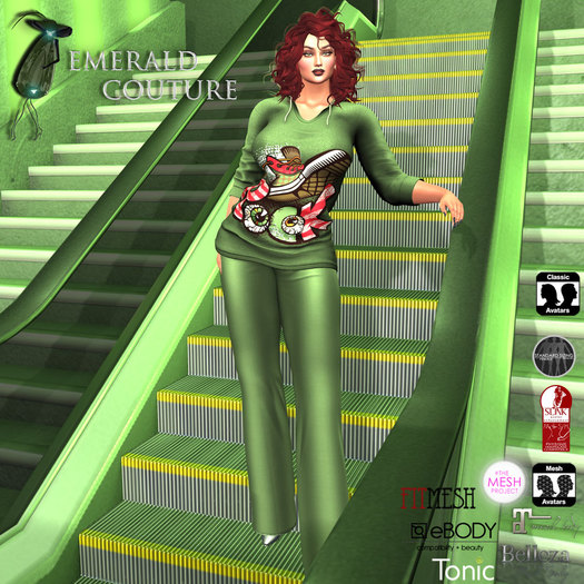 EC Ara Outfit Green [Wear Me]
