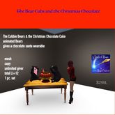 Animated Bears & the chocolate cake-gives chocolate santa- Santa Sac