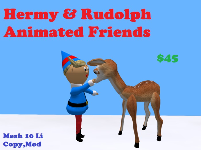 Hermy & Rudolph Animated Friends