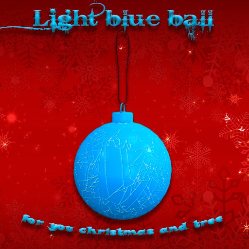 *Strela* Light blue ball