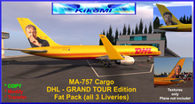 MA-757 Cargo Paint DHL / FAT-PACK all3