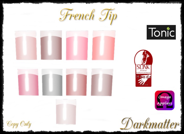 French Tip Nails - Boxed