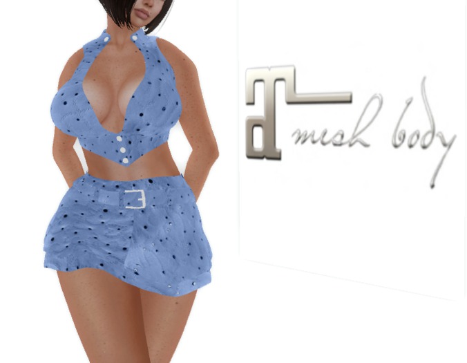 DRESS BLUE HEART CRATOR-Maitreya