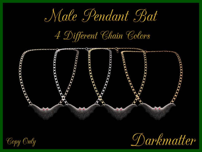 Bat Necklace