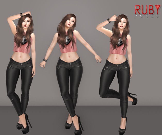 [Ruby Poses] Single Female 09 Pack