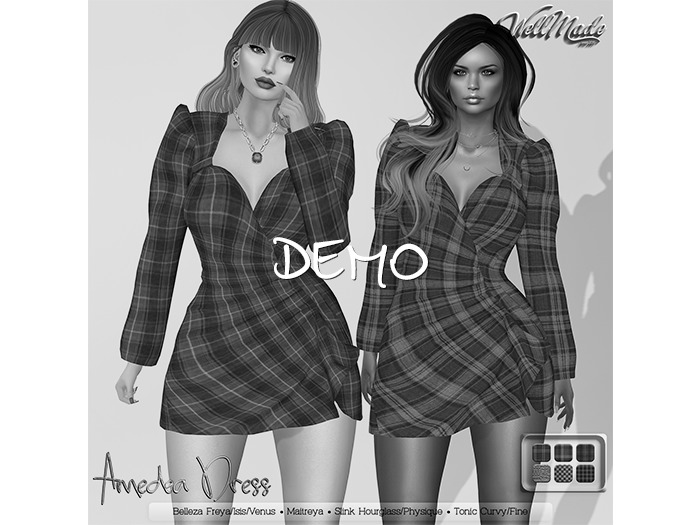[WellMade] Amedea Dress DEMO