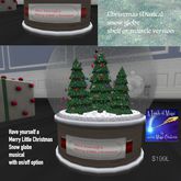 Muiscal Have yourself a Merry Littel Christmas snow globe (box)
