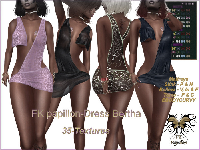 FK papillon Dress Bertha Demo