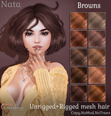 {Limerence} Nata hair-Browns