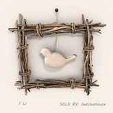 dust bunny . wanderlust . twig frame