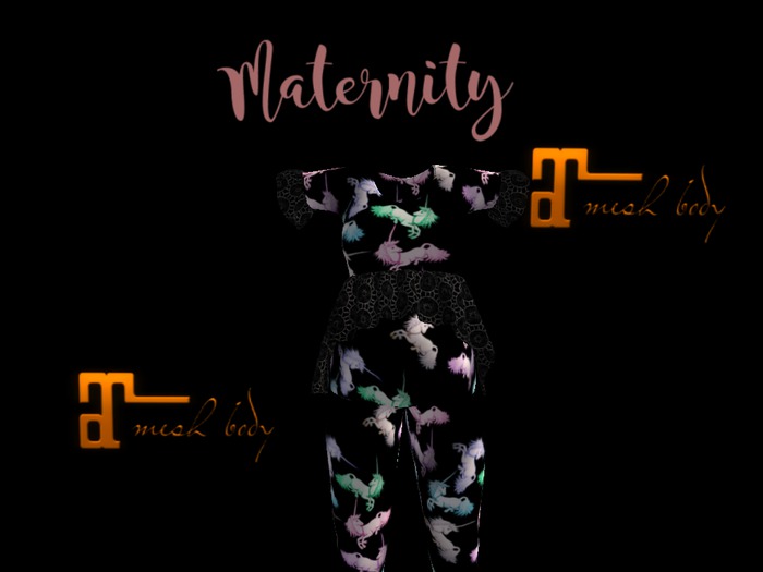 Unicorn Dancing Maternity