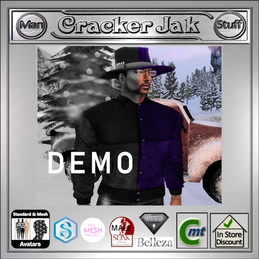 DEMO Jak Suede PurpleDusk Jacket Boxed