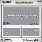 Full Perm Mesh Coil string Lights