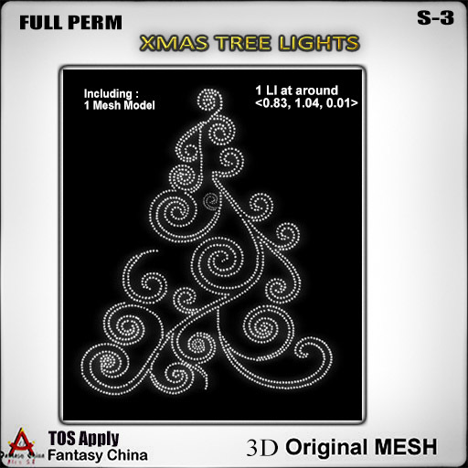 Full Perm Xmas Tree Lights s-3 