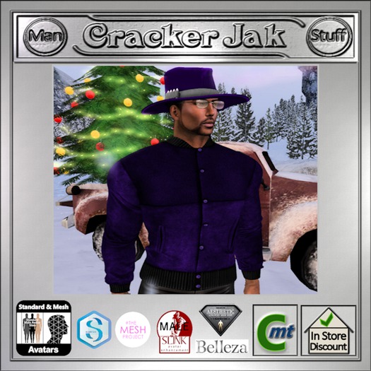 Jak Suede PurpleDusk w Hat