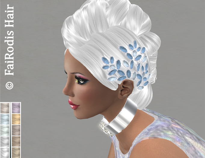 FaiRodis Grace hair white+decoration DEMO pack