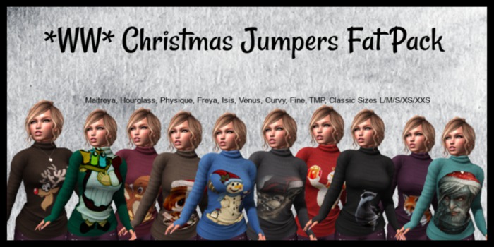 *WW* Christmas Jumpers Fat Pack